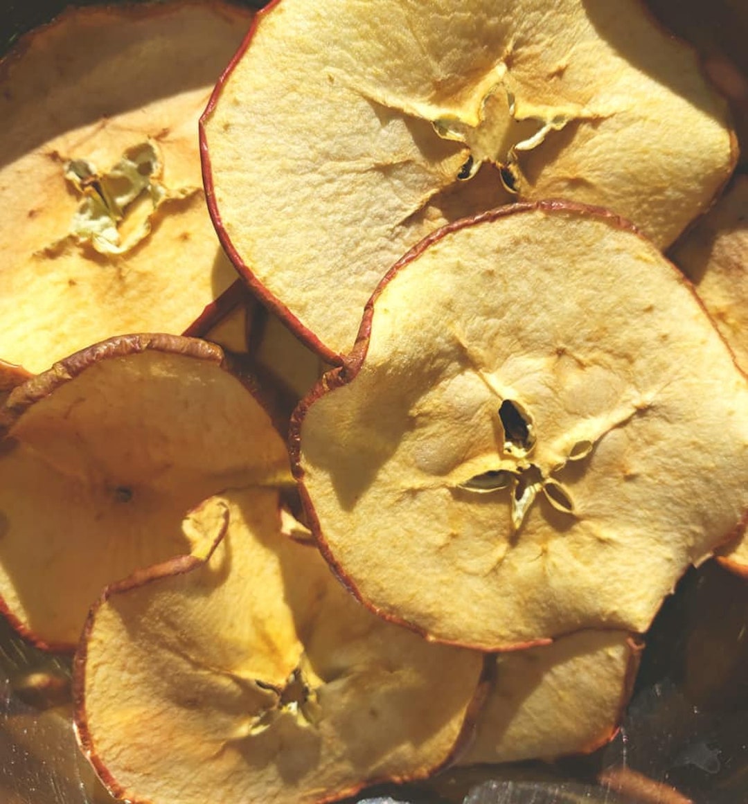 Dehydrated Apple 20 Slices, Apple Slices Dried Apple Dried Fruit