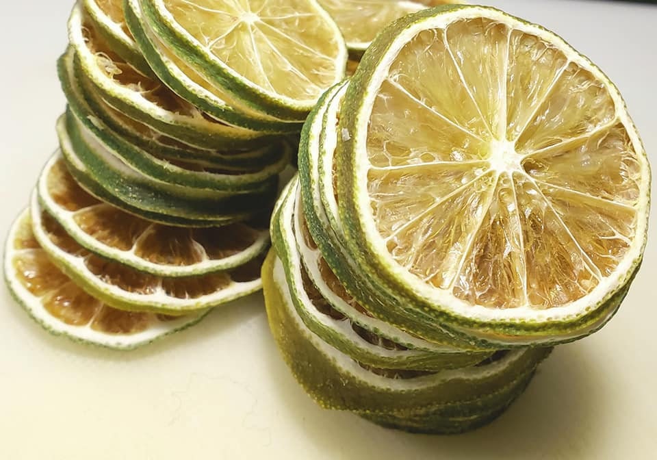 Dried lime Lime Slices Dehydrated Limes 20 Slices tea loose Etsy