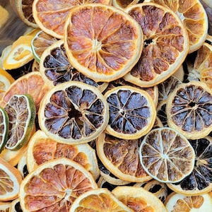 One pound CRAFT GRADE Citrus slices assortment dried fruit Slices, orange lemon blood orange lime and dried grapefruit diy citrus potpourri