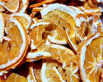 40 dried orange pieces, DIY potpourri pieces