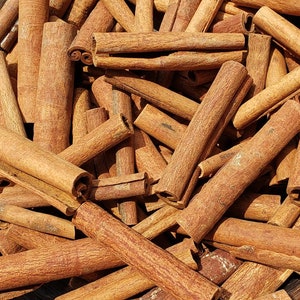 1 pound Dried cinnamon sticks, Hot Toddy garnish, bulk cinnamon sticks, diy cottagecore, crafting cinnamon sticks image 1