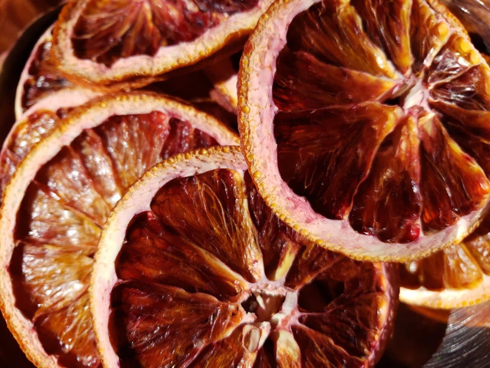 blood-orange-garnish-40-dried-blood-orange-slices-mixology-etsy