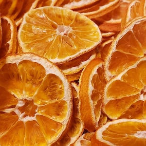 Getrocknete orange 10 Scheiben Mandarin Orangen Scheiben Getrocknete Orangen getrocknete Früchte