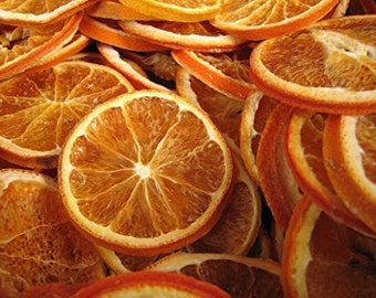 20 Orange Slices Perfect Dried oranges dehydrated orange Slices Bag dried fruit Holiday DIY