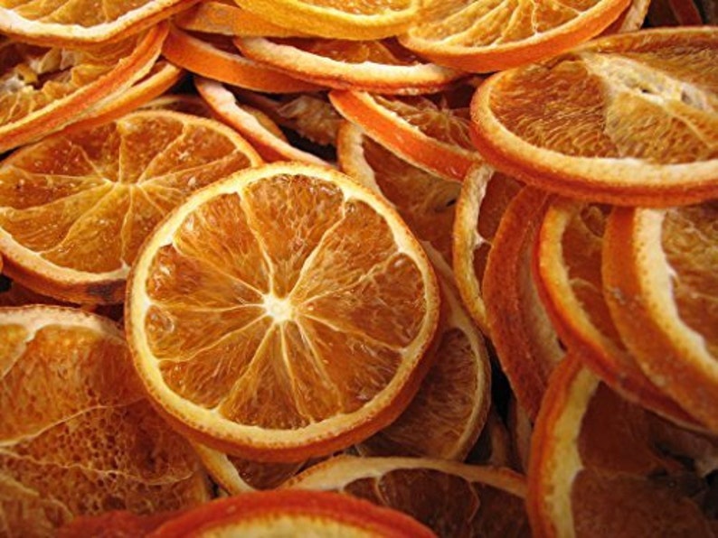 Dehydrated orange 10 Slices Orange Slices Dried oranges image 1