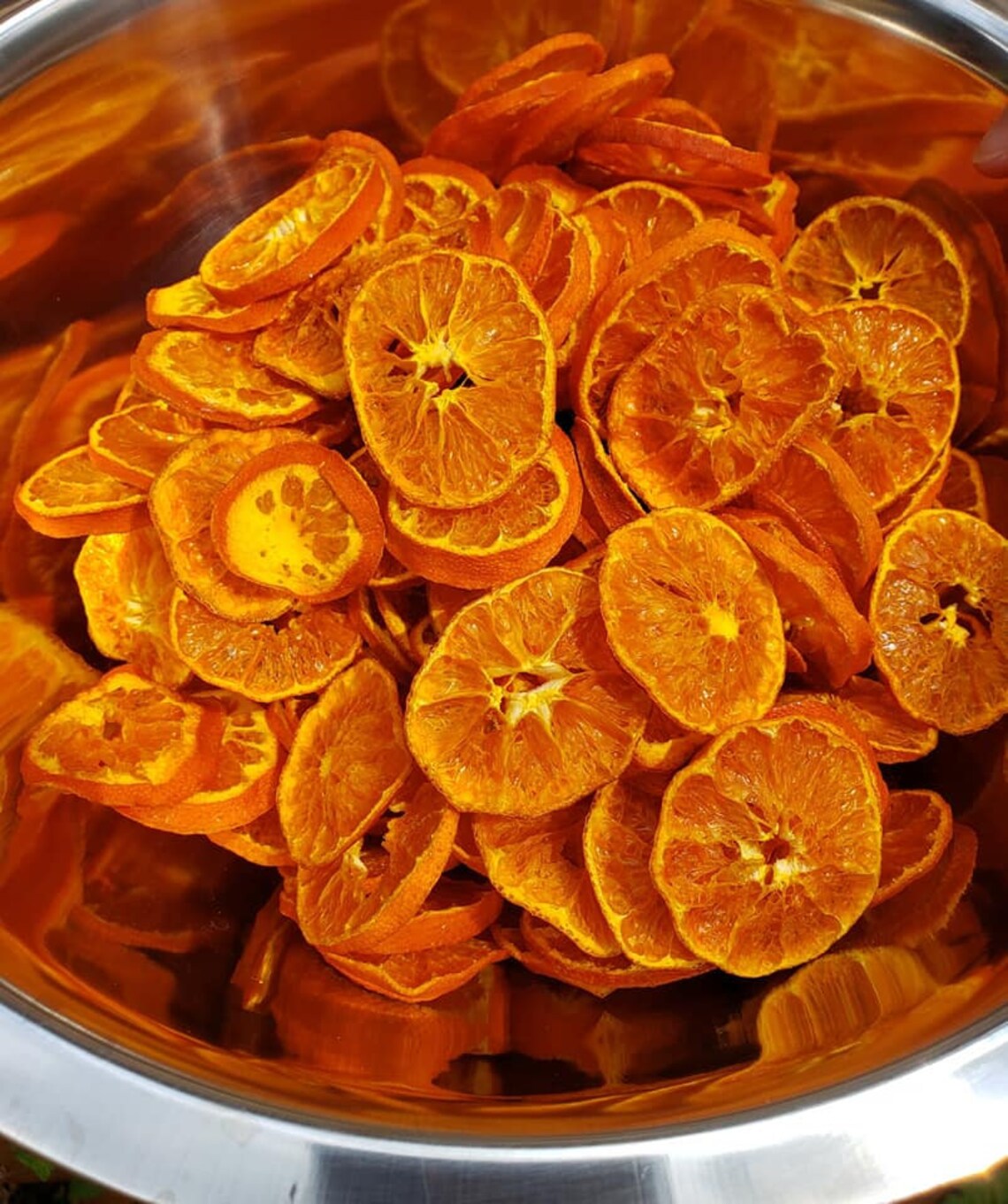 20 Tangerine Slices Dried Tangerine Dehydrated Tangerine Bag Etsy