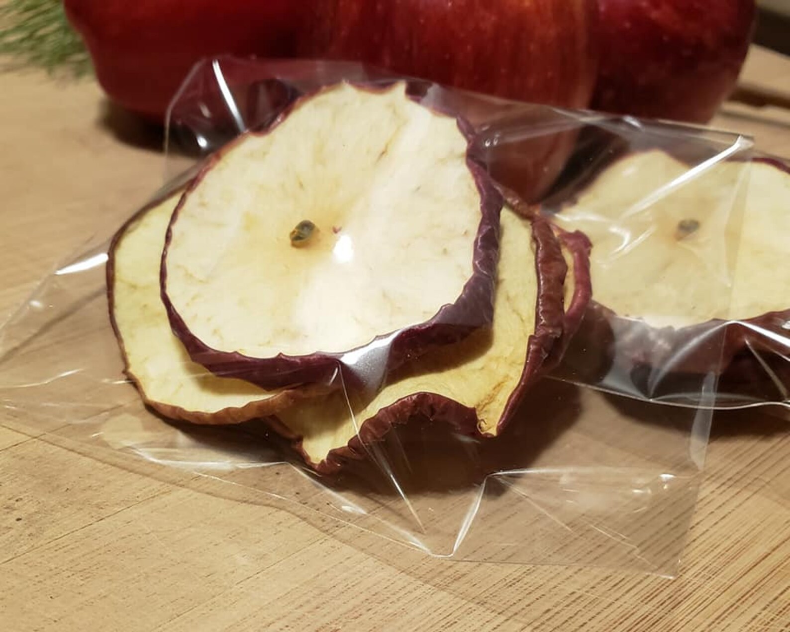 Dehydrated Apple 60 sample packs of 4 pieces Bulk fruit slice Etsy