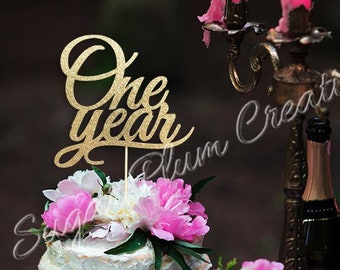 one year anniversary cake