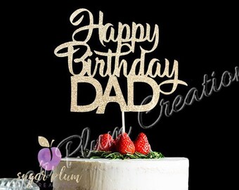 Dad Birthday Cake Etsy