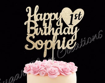 birthday cake topper etsy