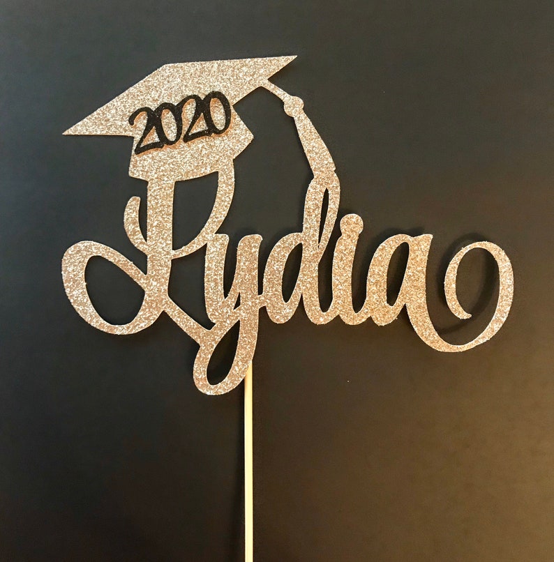 Graduation Cake Topper Personalized Graduation Cake Topper Etsy