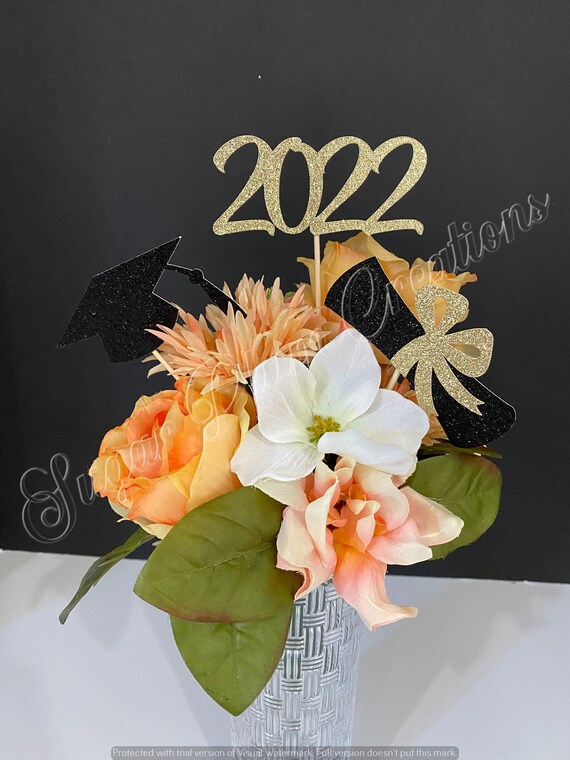 Graduation Centerpieces 2022 Centerpieces Diploma Etsy