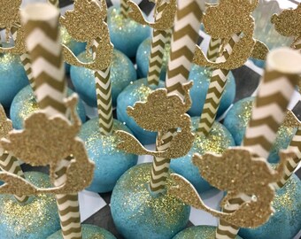 Mermaid Party Straws, Customize Assorted Colors Paper Straws, Party Straws, Pick your colors!, Purple and White Paper Straws