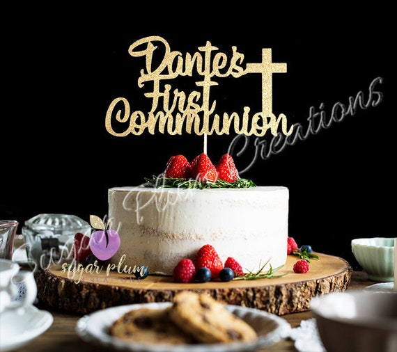 Personnalise De Ma Premiere Communion De Gateau Gateau De Etsy Personnalise De Ma Premiere Communion De Gateau Gateau De Etsy