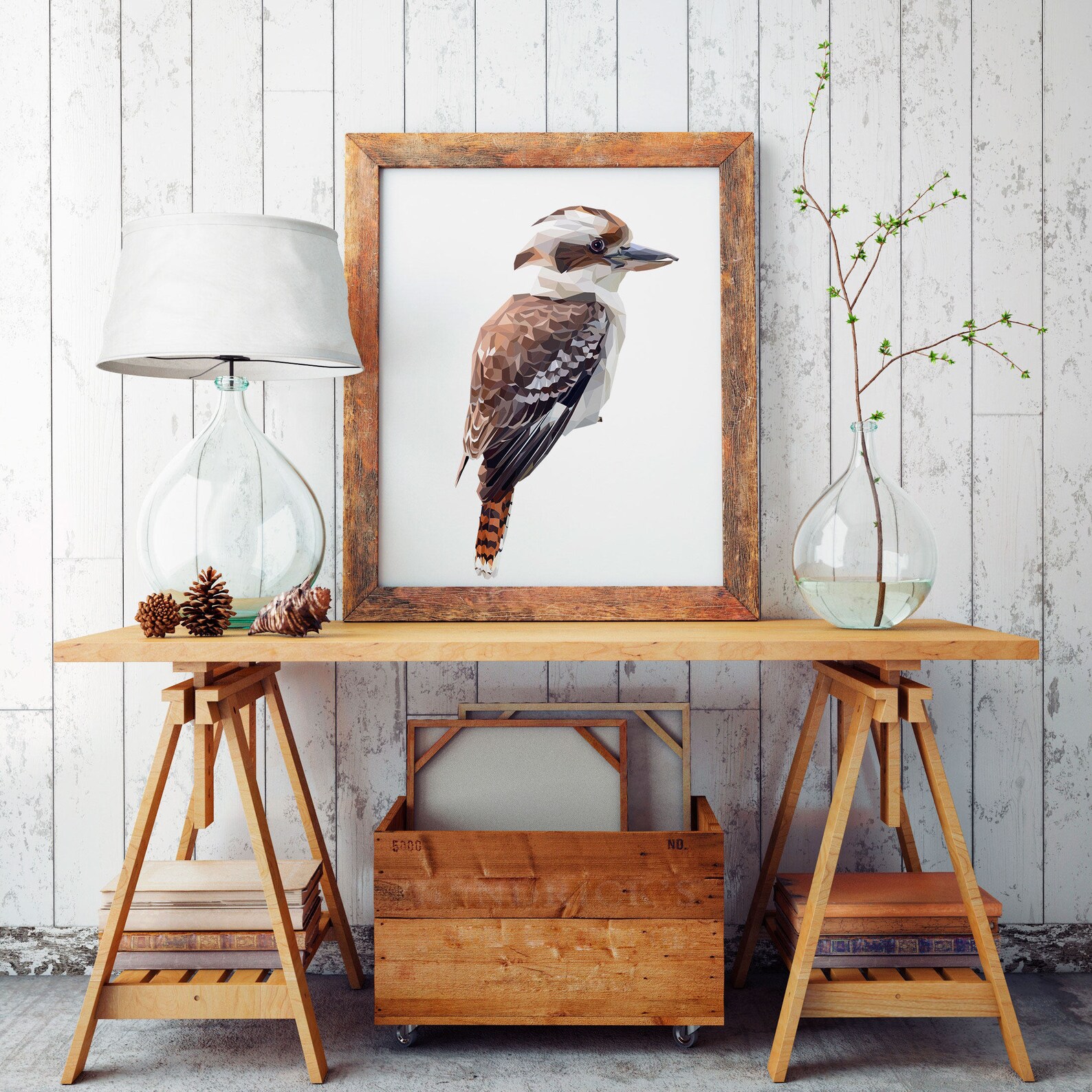 Kookaburra Art Print Kookaburra Print Kookaburra Wall Art Etsy