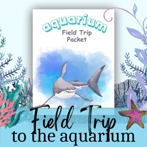 Aquarium Field Trip Planner Scavenger Hunt Teacher Resource - Etsy