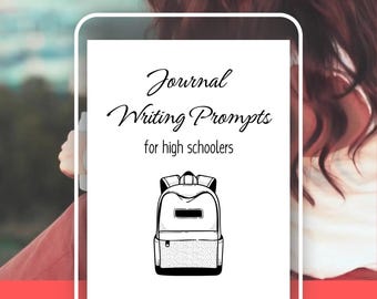 Faith Based Guided Journal Prompts | Middle School and High School Students | Teen Journal Writing | Christian Journal | Mindfulness Journal