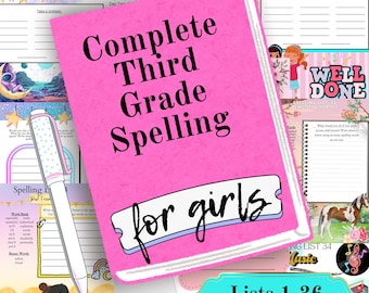 3rd Grade, Spelling Bee, Third Grade, Homeschooling, Quiet Book, Unschooling, Journal Prompts, Memory Work, Homeschool Charlotte Mason