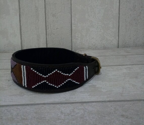 maasai beaded dog collars
