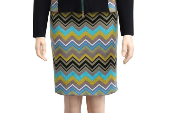 スカート Y's 21AW W/SAXONY ROLLER PAINT SKIRT 1 ok.soon×piccadilly