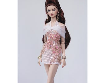 Dress for Fashion Royalty Doll (Fr2, fr6.0, nuface3.0 or similar size doll)