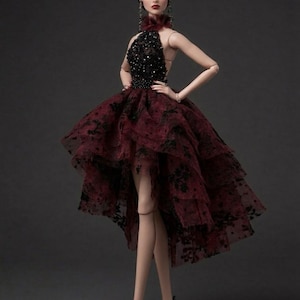 Handmade Dress for Fashion Royalty Doll (fr6.0, nuface 3.0 or similar size doll)