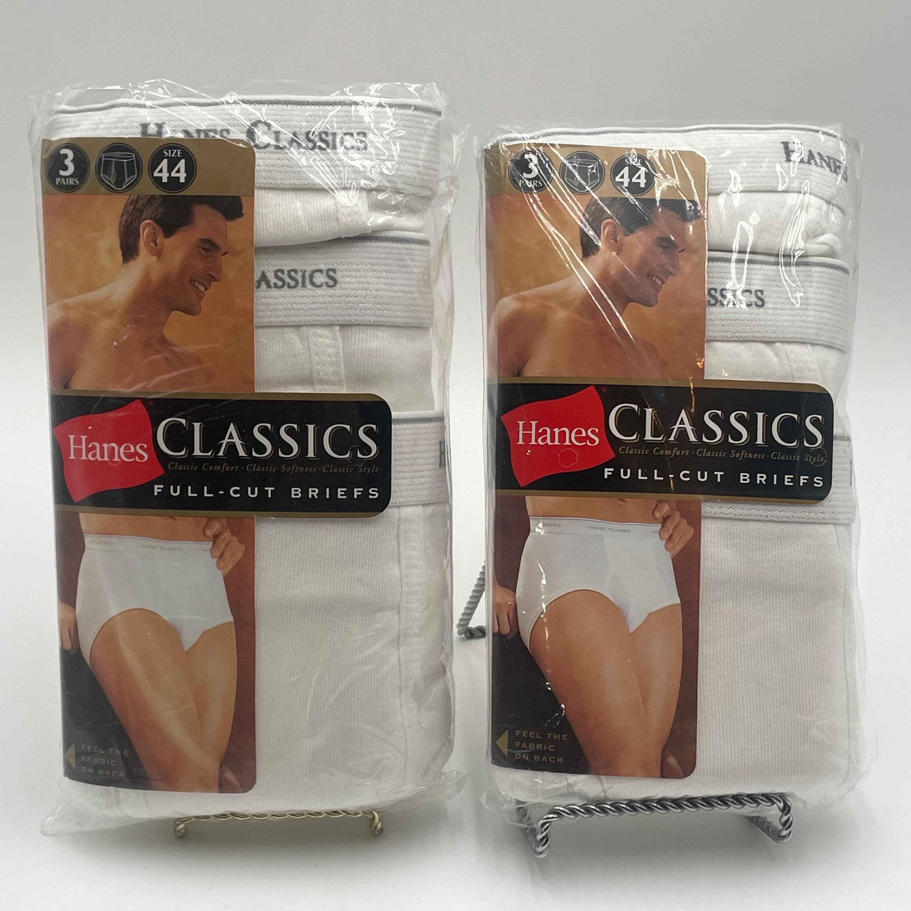 Hanes Big Boys Classic Slip – 6er Pack, Weiß, Large | 100% Baumwolle, Vorgewaschen