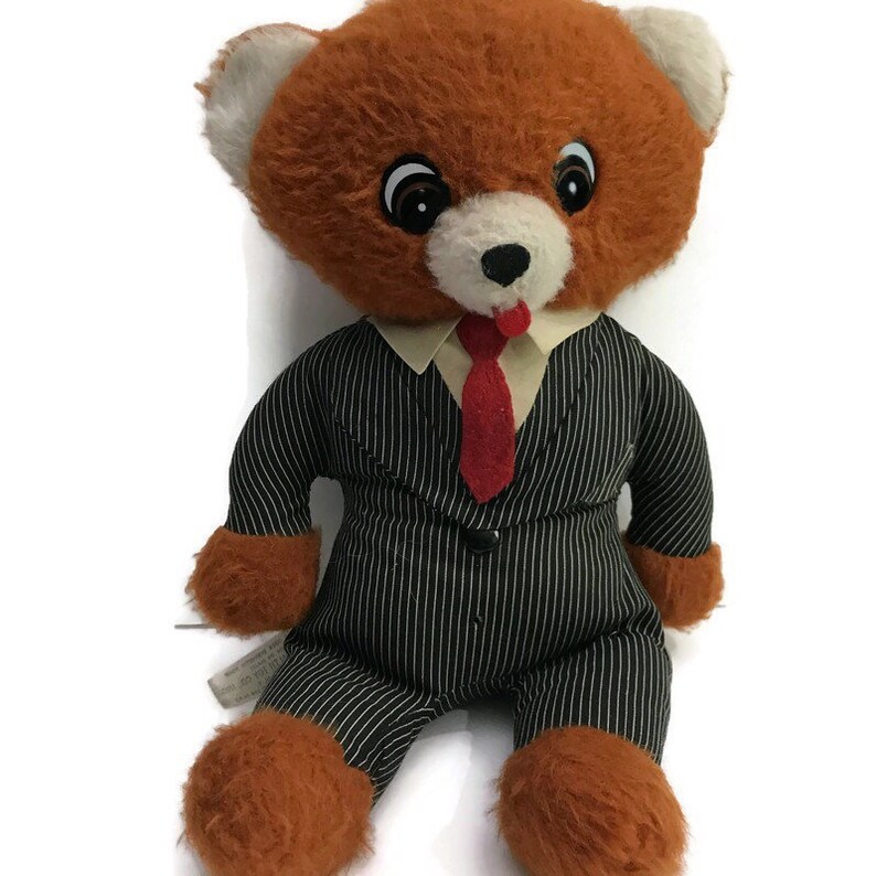 talking executive teddy bear