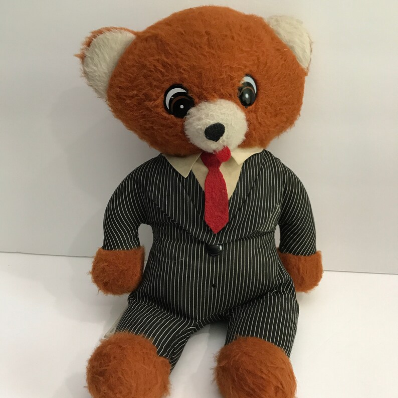 talking executive teddy bear