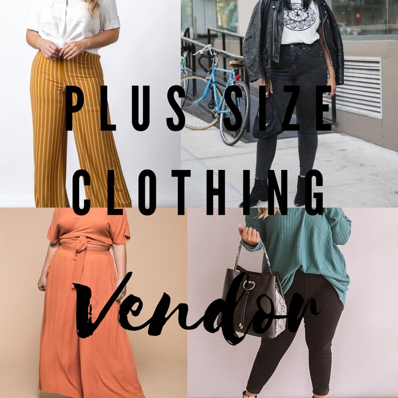 Plus Size Clothing Wholesale Vendor LIST 48 Plus Size | Etsy