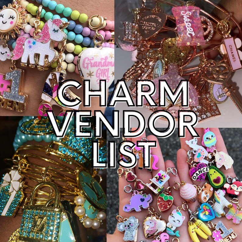 Charm Vendor List 27 Vendor List For Charms wholesale Etsy