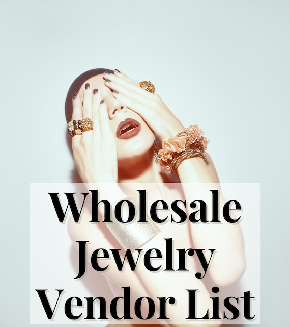 Wholesale Jewelry Vendor List 85 Wholesale Vendors Fashion Etsy