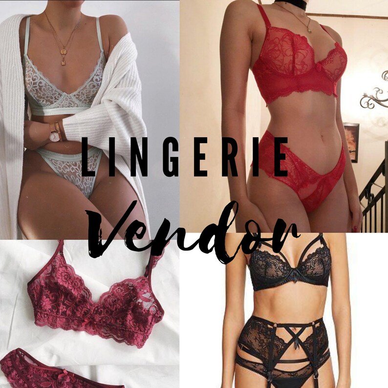 Lingerie Wholesale Vendor List 40 Lingerie Vendor Lingerie | Etsy