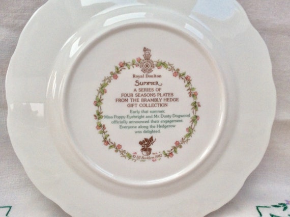Royal Doulton Brambly Hedge 