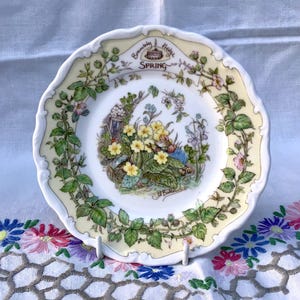 Brambly Hedge Four Seasons Plates - Etsy