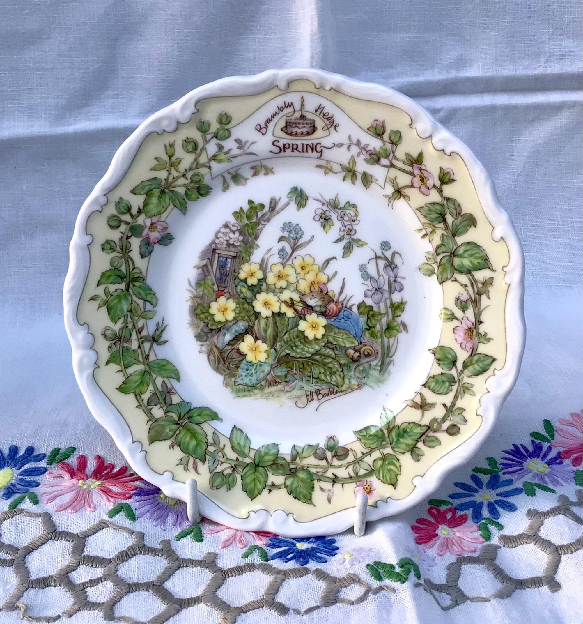 Brambly hedge four season plates - Etsy 日本