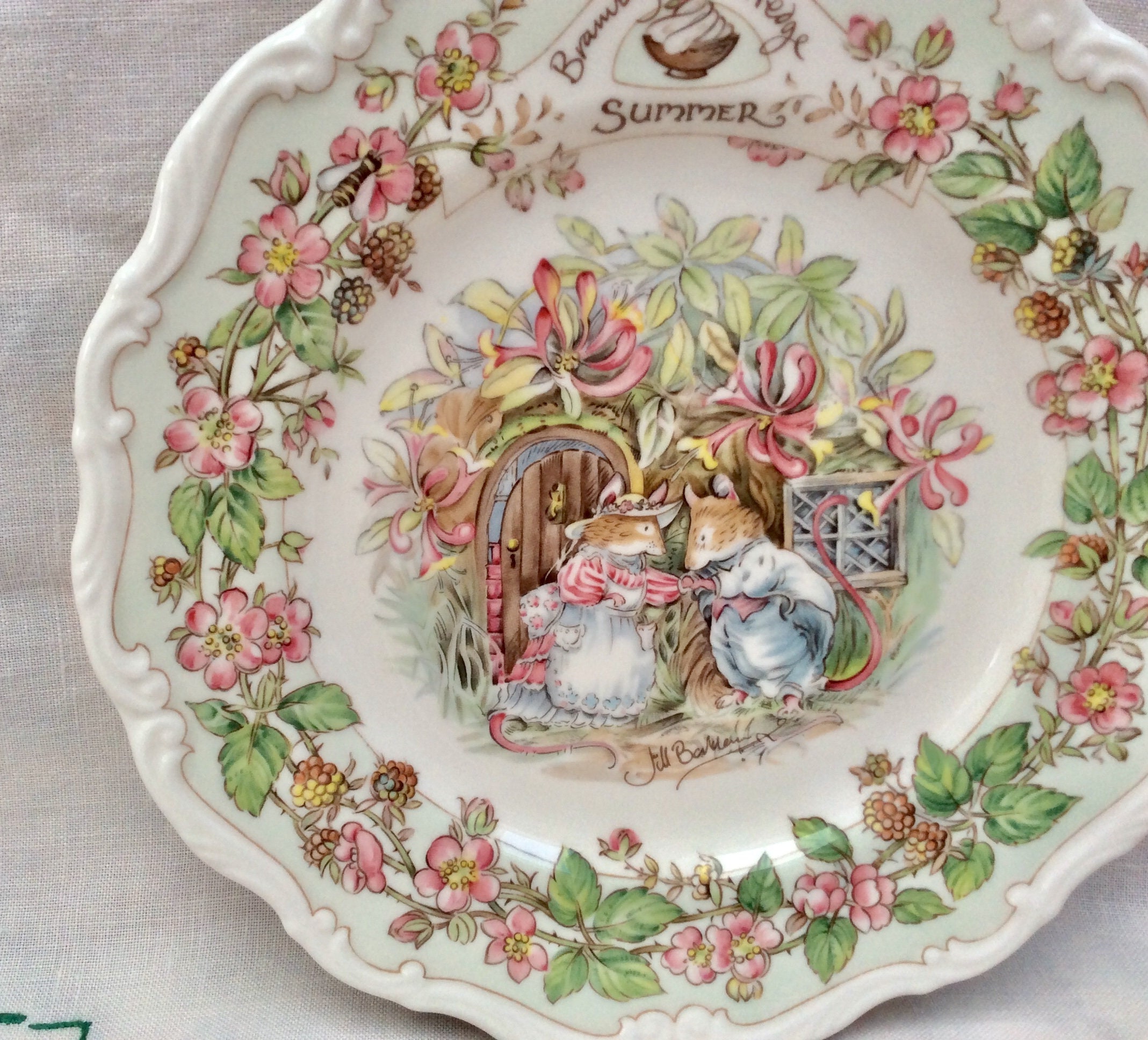 ロイヤルドルトン ブランベリーヘッジ SUMMER 夏 サマー 4点セット