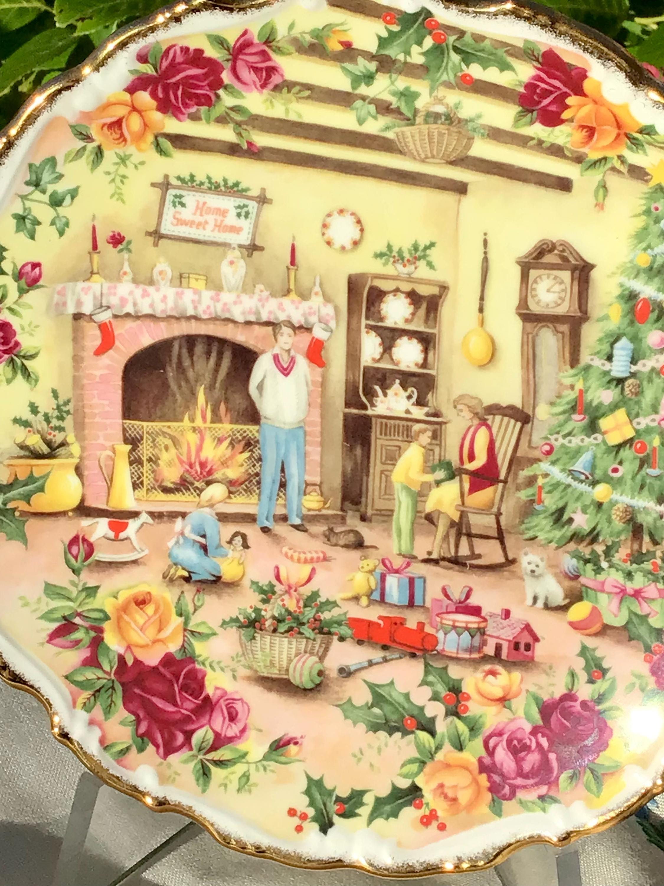 ロイヤル・アルバート オールドカントリーローズ クリスマスウォームス