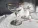 Set of 2 1950s Babycham glasses, Vintage champagne coupe glasses, vintage barware, retro cocktail glasses, Gifts for home, Christmas Gift 