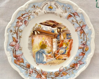 ロイヤルドルトン ブランブリーヘッジ「サマー」プレート：8