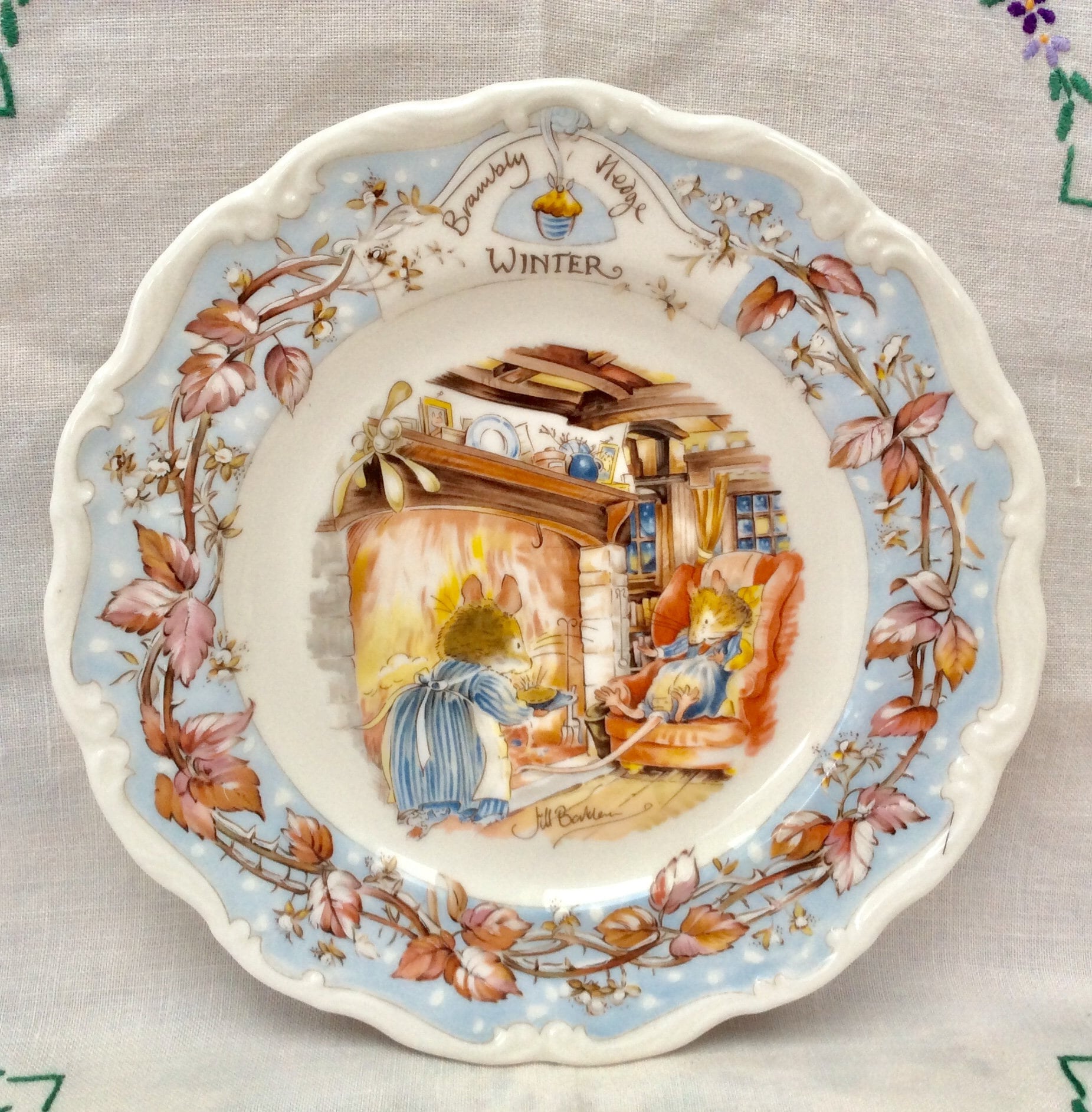 ロイヤルドルトン/ブランブリーヘッジ】THE WEDDING/プレート