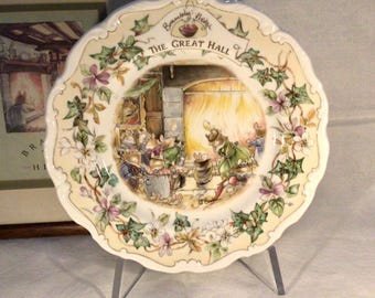 Vintage, 1996, Brambly Hedge, Poppy's Babies, Jill Barkley, Hard