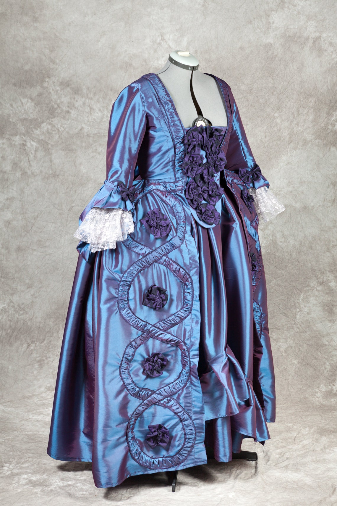 Robe a La Francaise Rococo Dress Saque Gown Custom Sized - Etsy