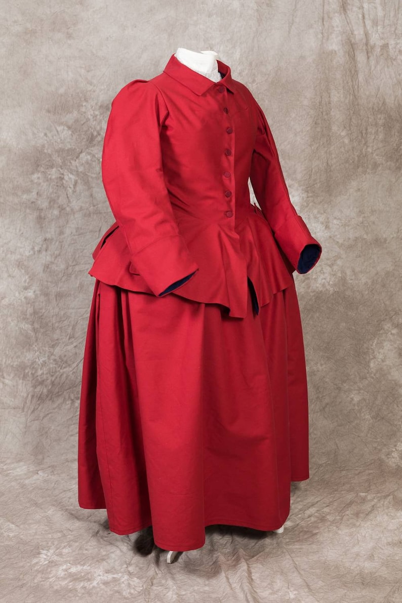 Riding Habit Travelling Dress Rococo Dress Custom Etsy