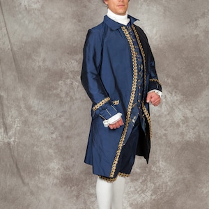 Rococo  Gentlemen Men Costume, Custom sized