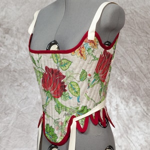 Corset 18th century Stays,  custom made