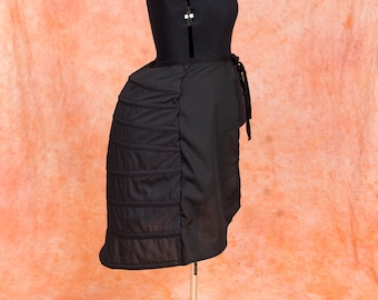 Victorian Lobster Tail Bustle Underskirt: Custom Sized 1880s Costume