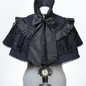Victorian Cape with a bow, custom made