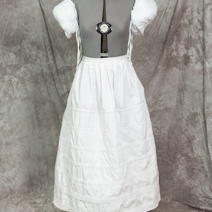Corded Petticoat 19. Century Romantic Era, custom sized