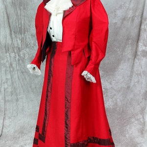 Victorian Belle Epoque Walking Dress Custom Sized